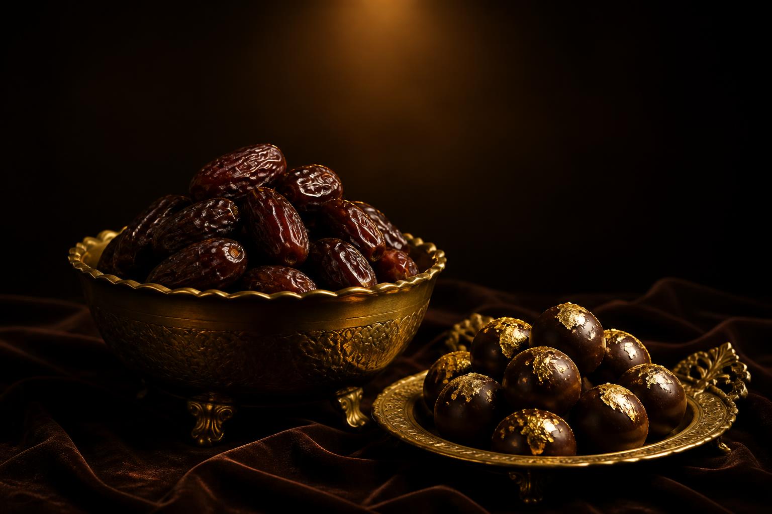 تمور وشوكولاتة رواسي الفاخرة